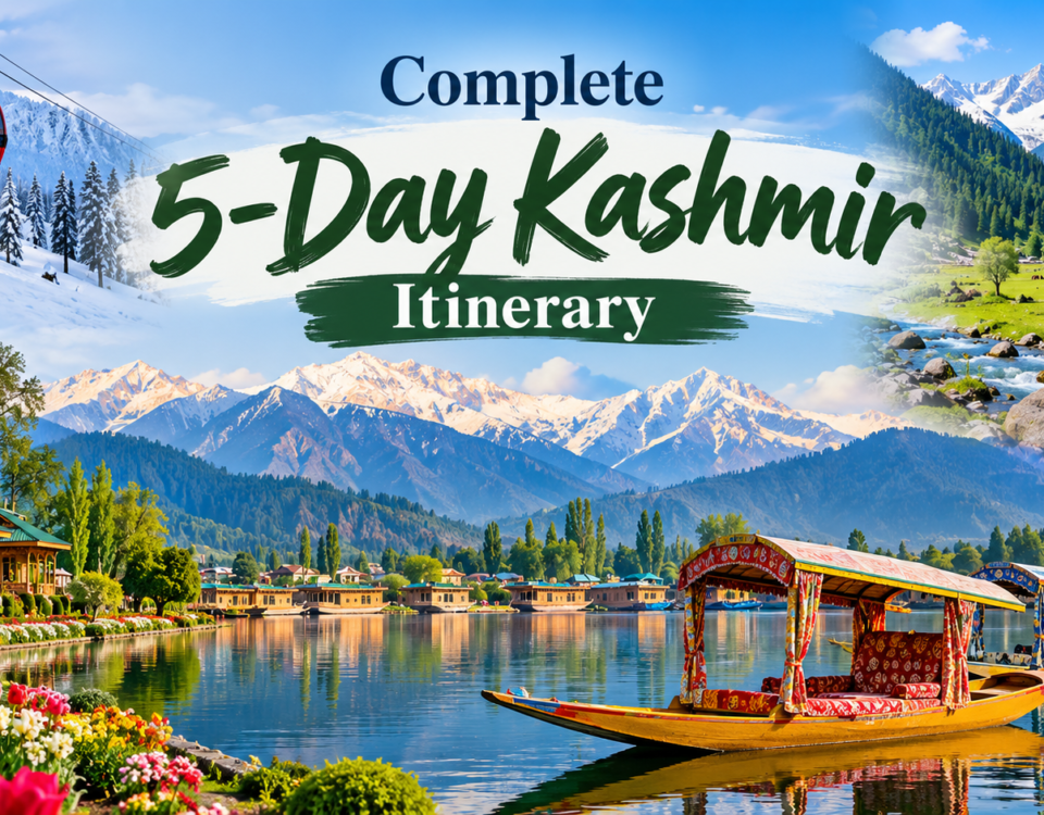 5-Day Kashmir Itinerary
