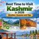 best time to visit Kashmir